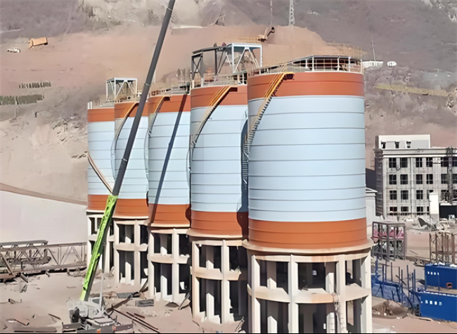 秦皇岛高架钢板仓